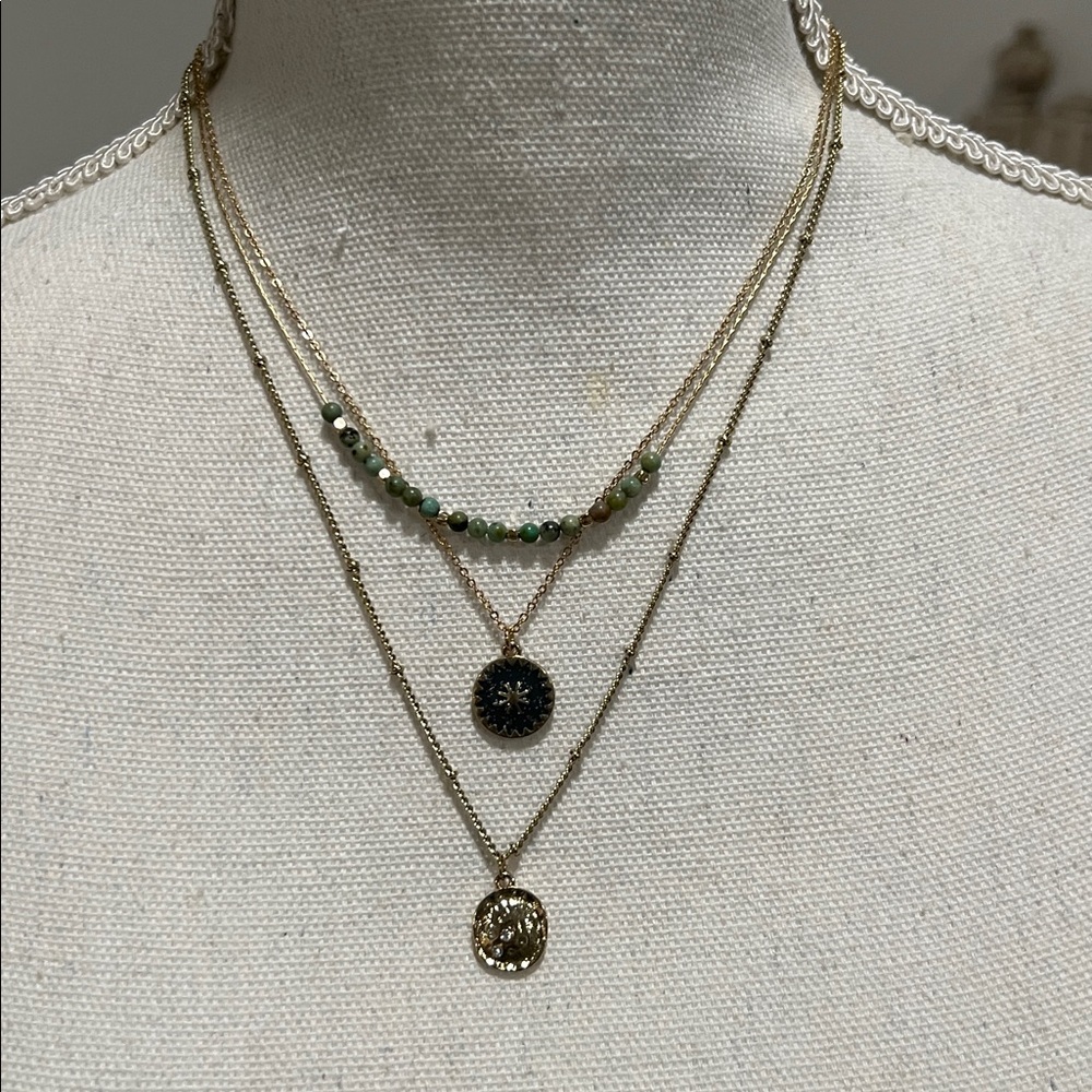 3 chain adjustable necklace - Picture 1 of 4